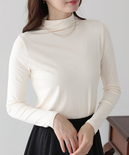 モックネックロングTシャツ【メール便】