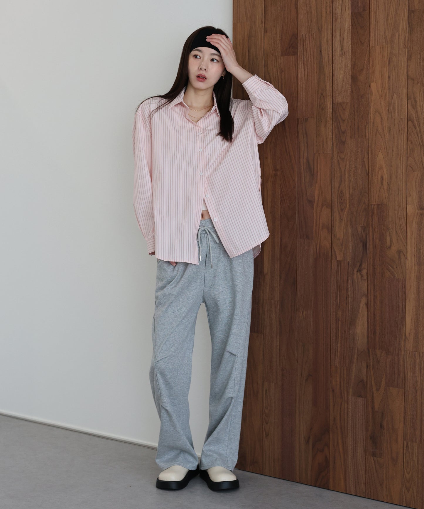 【早割5％OFF】カラーストライプシャツ【ネコポス】