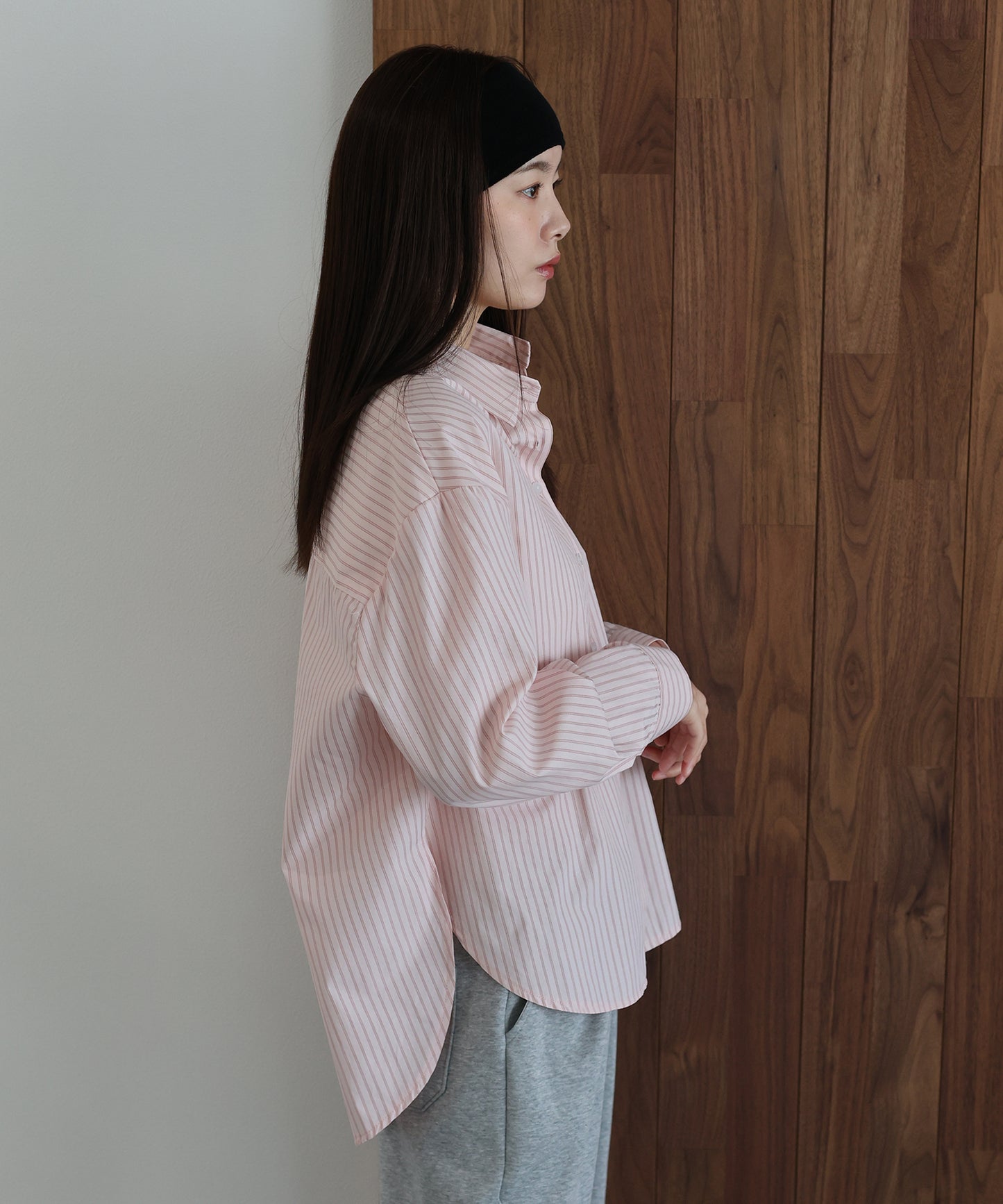 【早割5％OFF】カラーストライプシャツ【ネコポス】