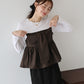 【早割5％OFF】リボンビスチェドッキングＴシャツ【ネコポス】