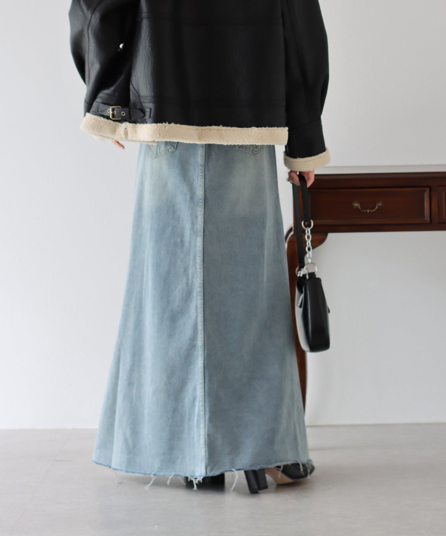 【TIME SALE】デニムマーメイドスカート