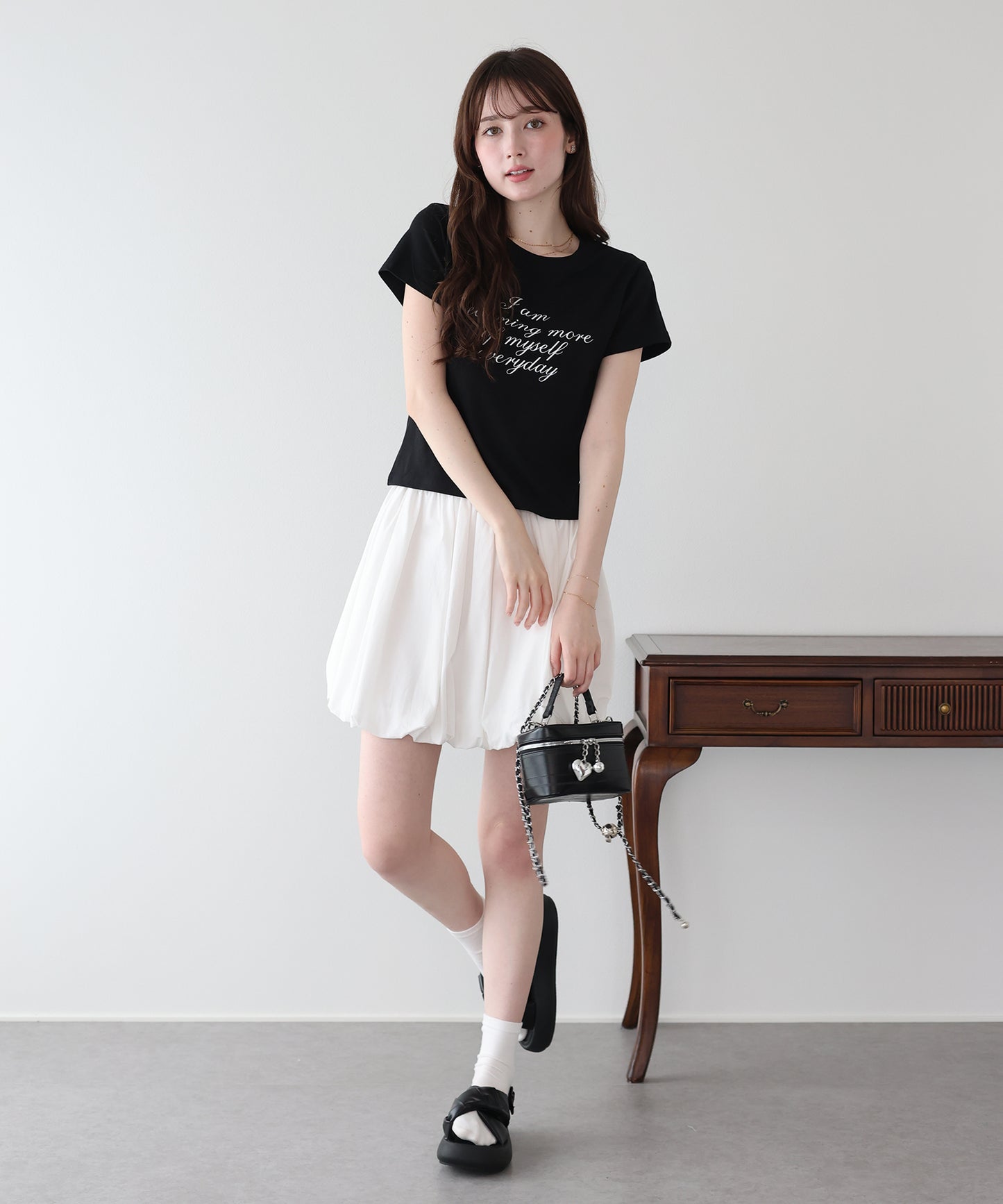 レタリングロゴTシャツ【メール便】