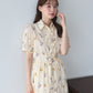 【早割5％OFF】フロントフリルワンピース