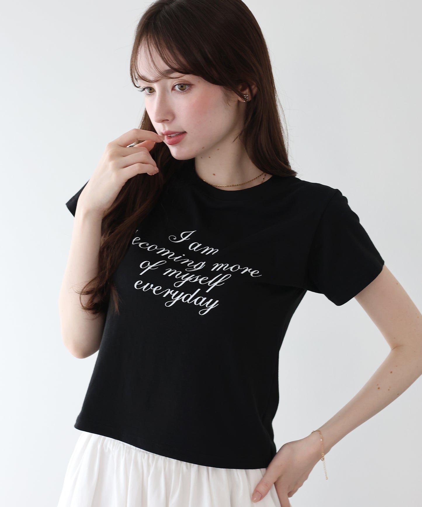 レタリングロゴTシャツ【メール便】