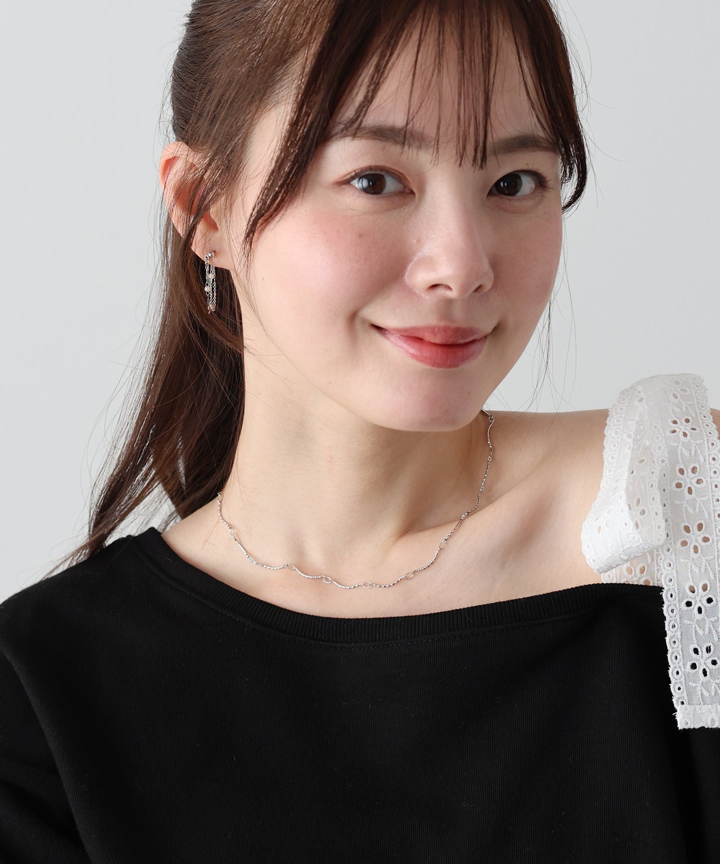 ランダムチェーンネックレス/ニッケルフリー【ネコポス】