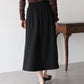 サイドベルトプリーツスカート