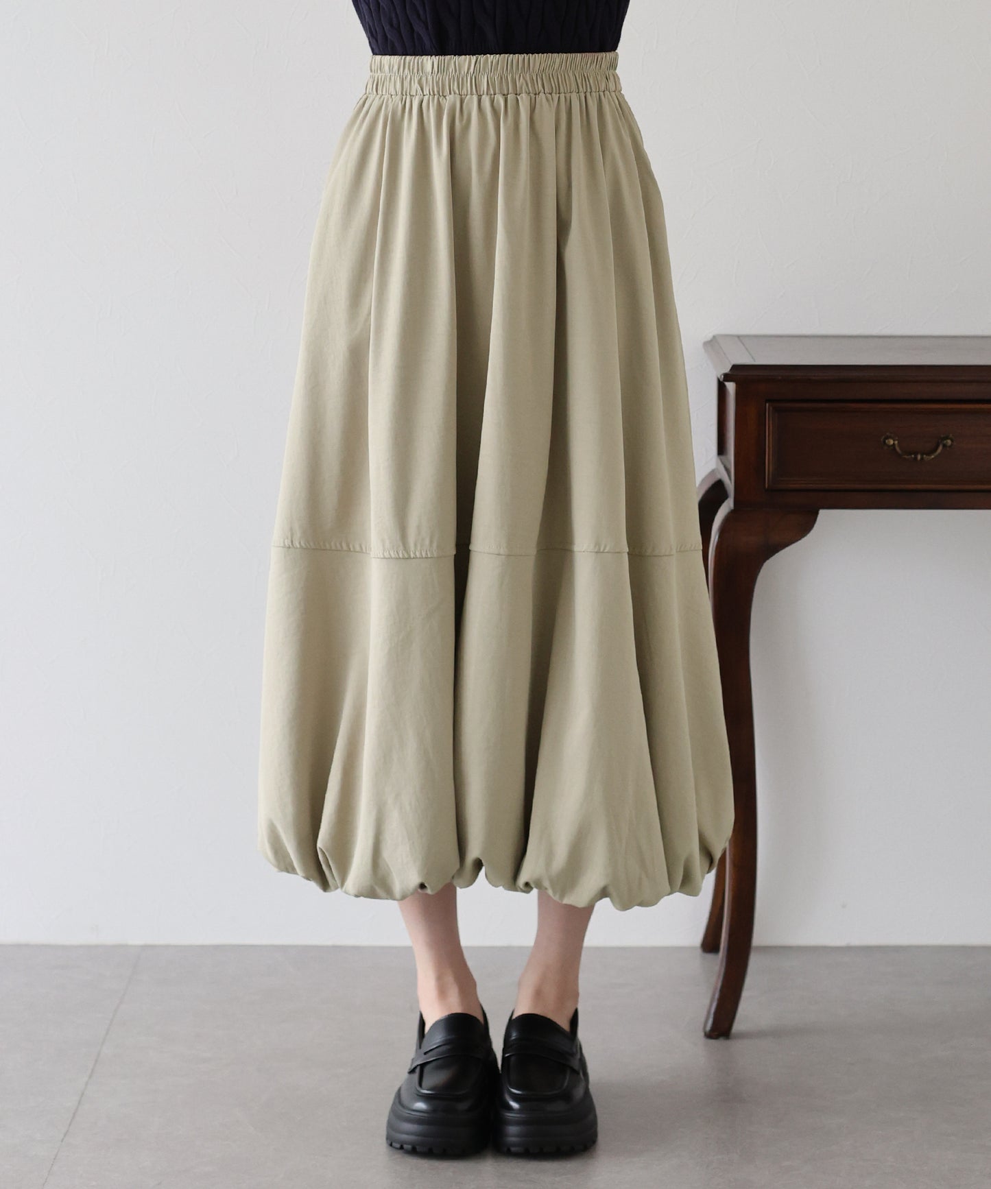 バルーンロングスカート
