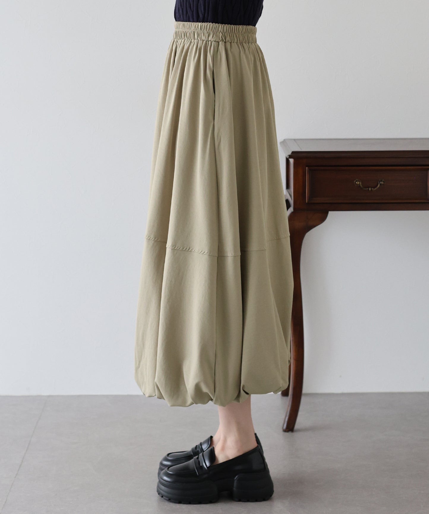 バルーンロングスカート