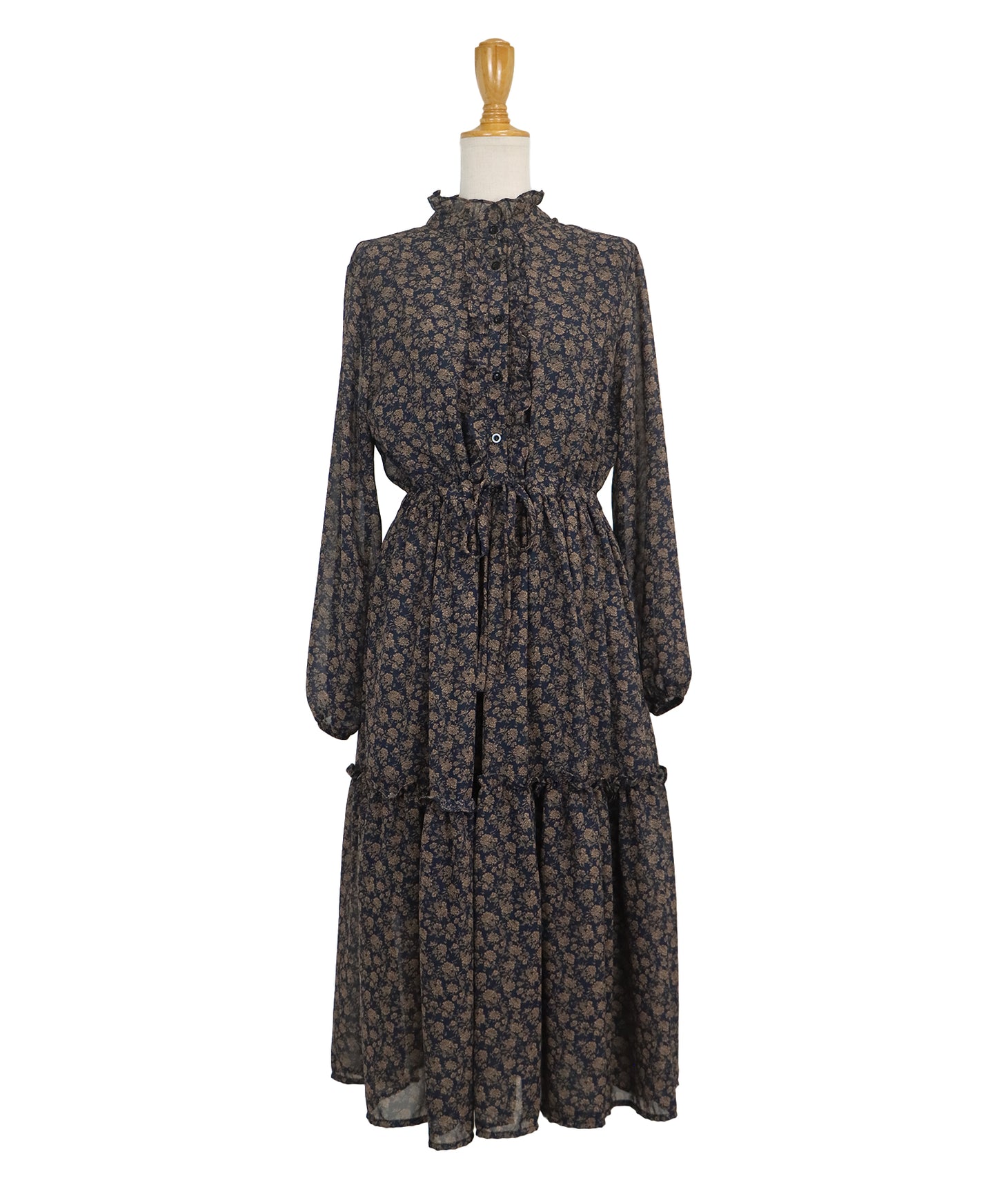 【TIME SALE】フロントフリルワンピース