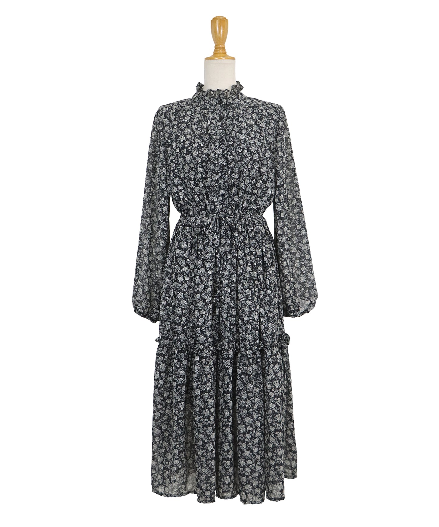 【TIME SALE】フロントフリルワンピース