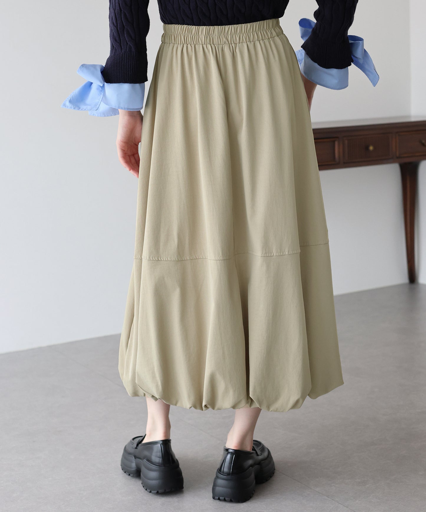 バルーンロングスカート