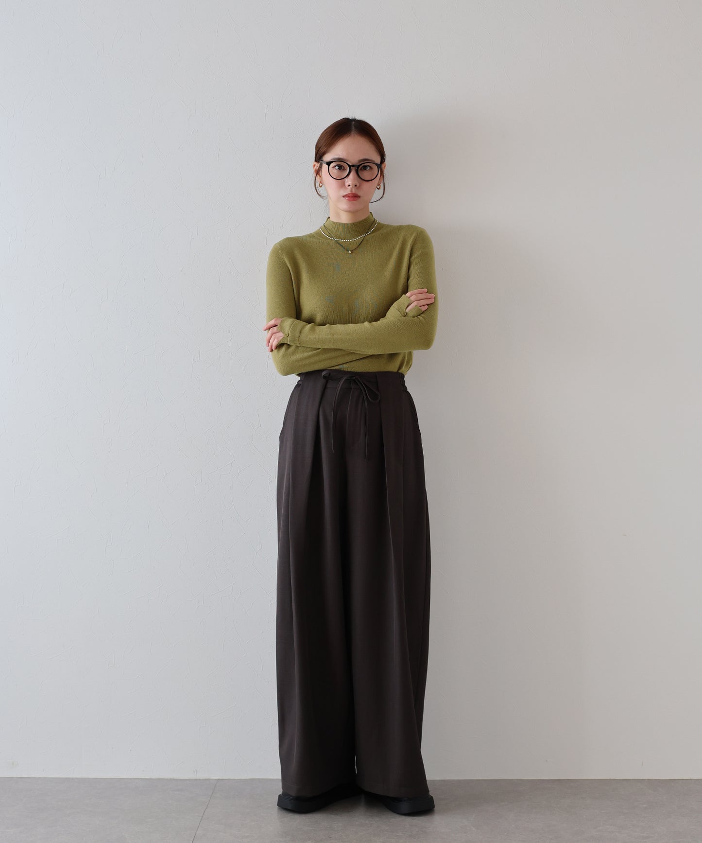 【早割5％OFF】ハイネックニット[ J by blue ]