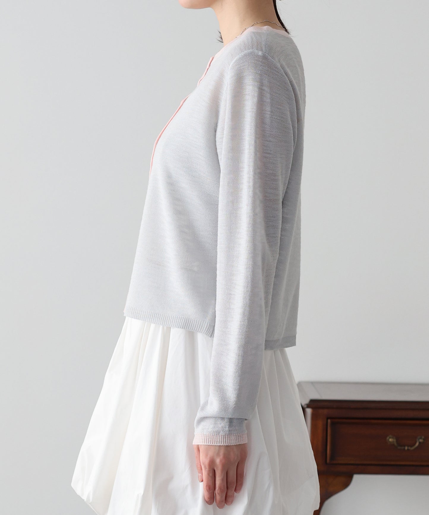 シアーニットカーディガン【ネコポス】