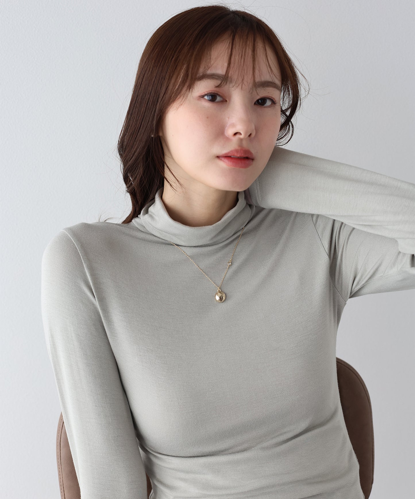 【早割5％OFF】ニュアンスモチーフネックレス/ニッケルフリー