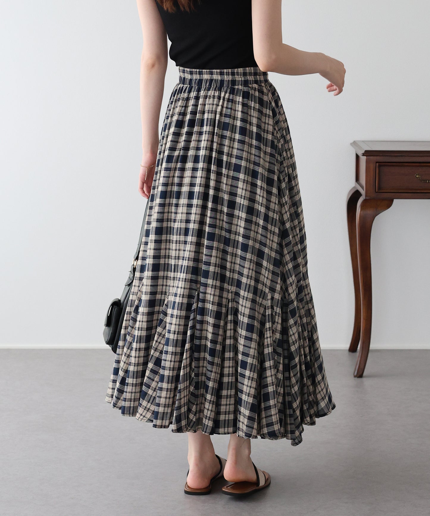 【早割5％OFF】コットンボリュームマーメイドスカート