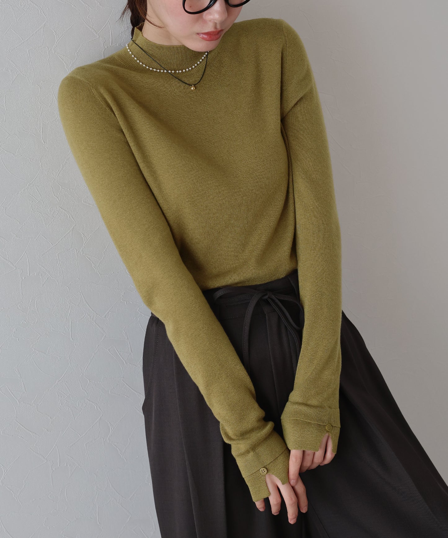 【早割5％OFF】ハイネックニット[ J by blue ]