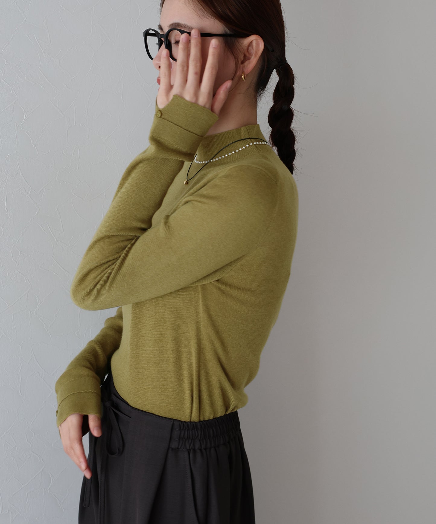 【早割5％OFF】ハイネックニット[ J by blue ]