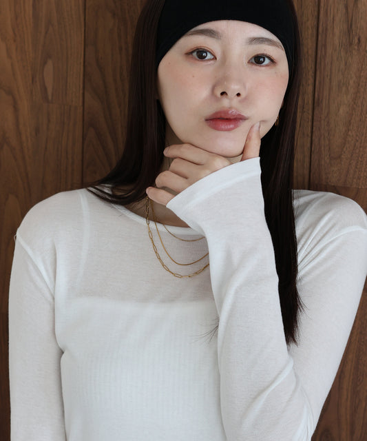 【早割5％OFF】テンセルシアーカットソー【ネコポス】