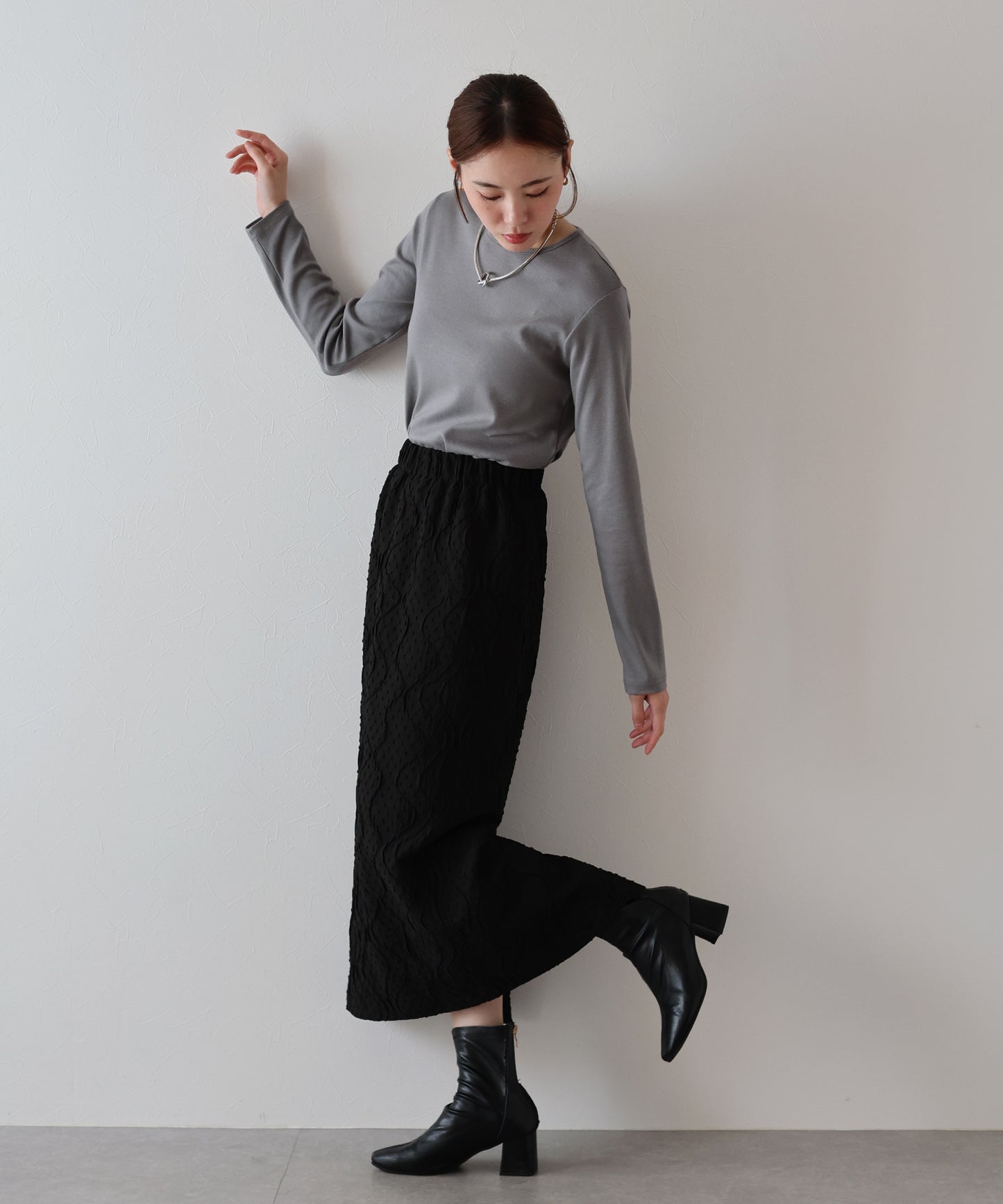 クルーネックTシャツ[ J by blue ]【ネコポス】