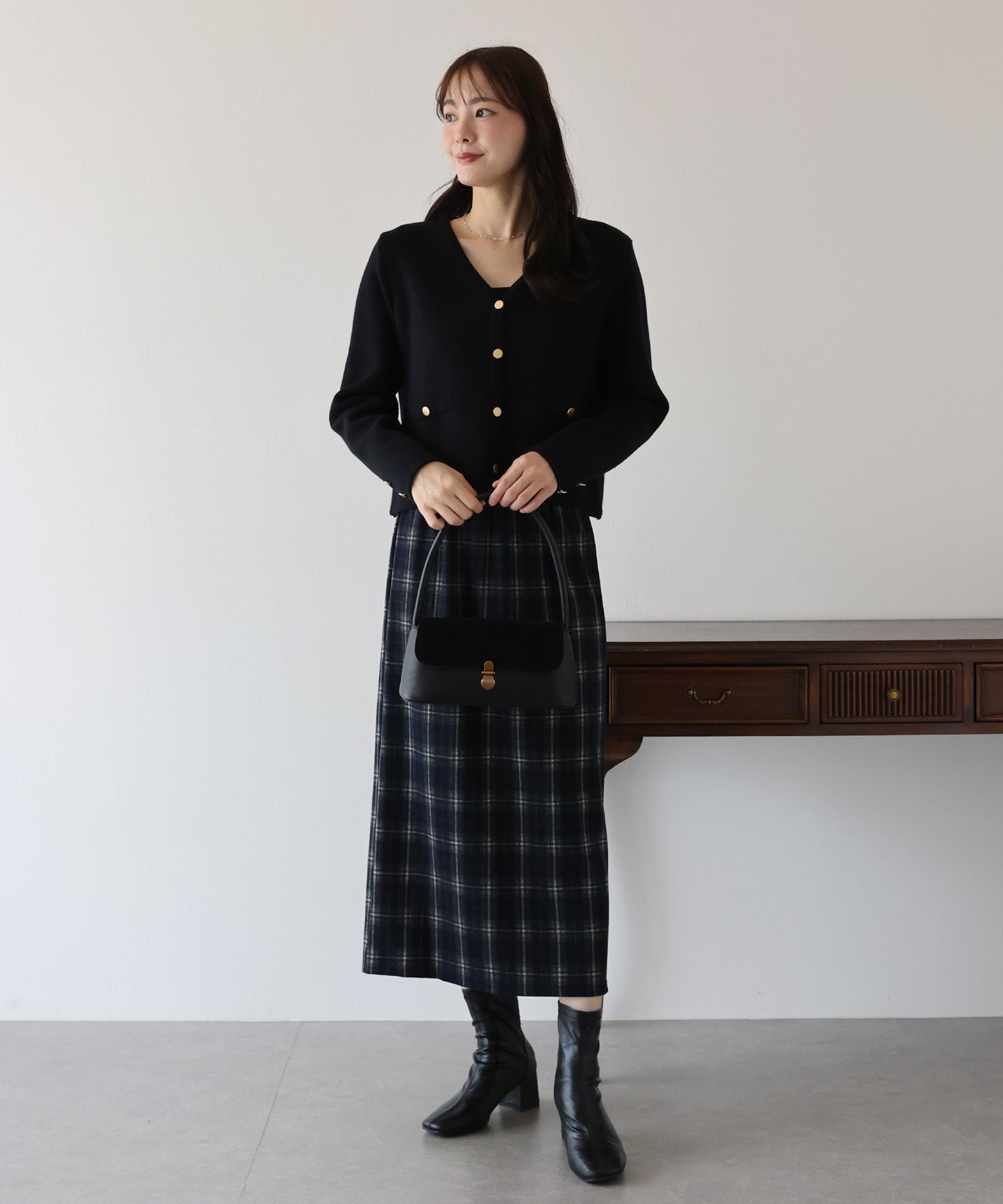 【TIME SALE】Ⅴネックニットジャケット