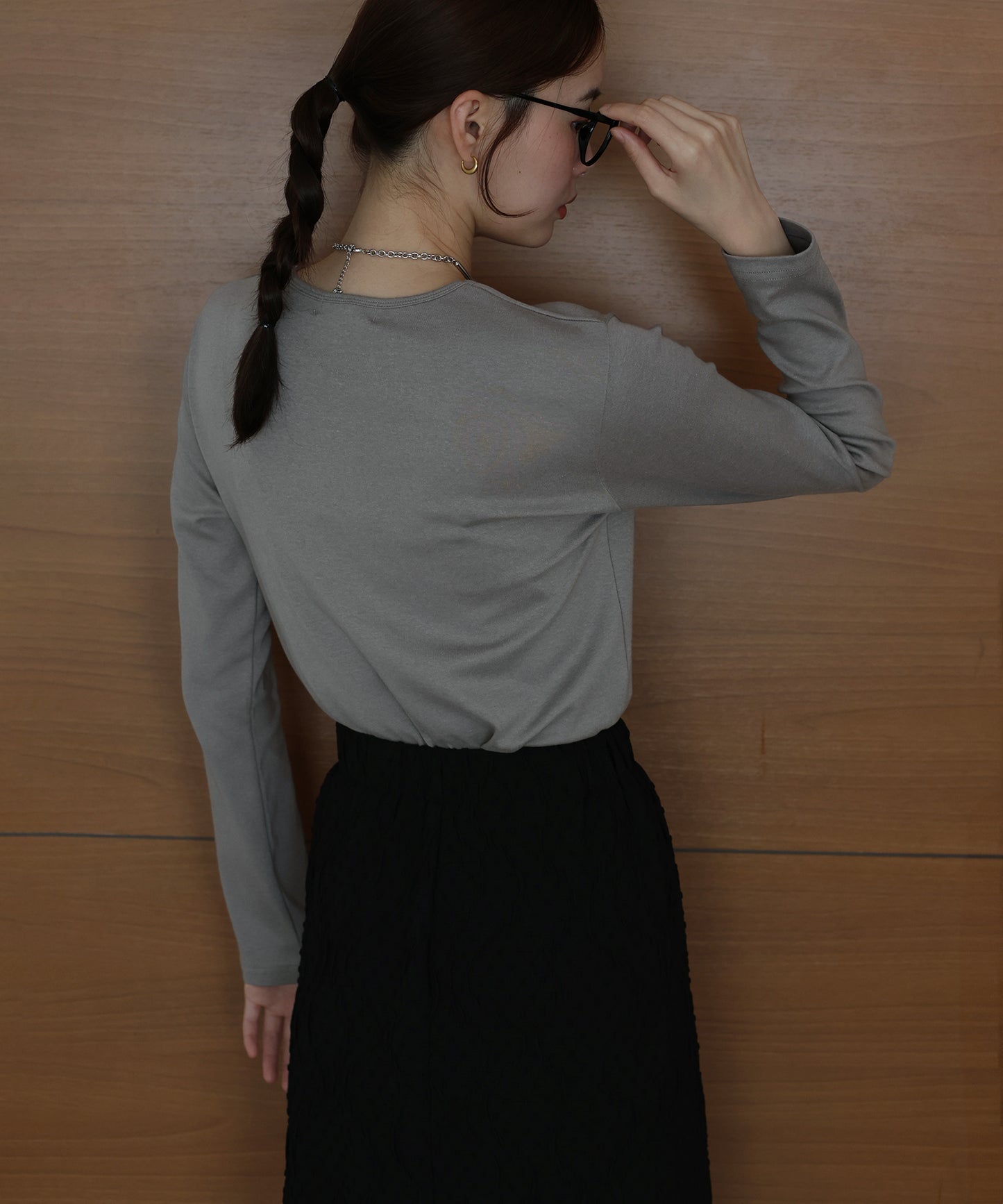 クルーネックTシャツ[ J by blue ]【ネコポス】