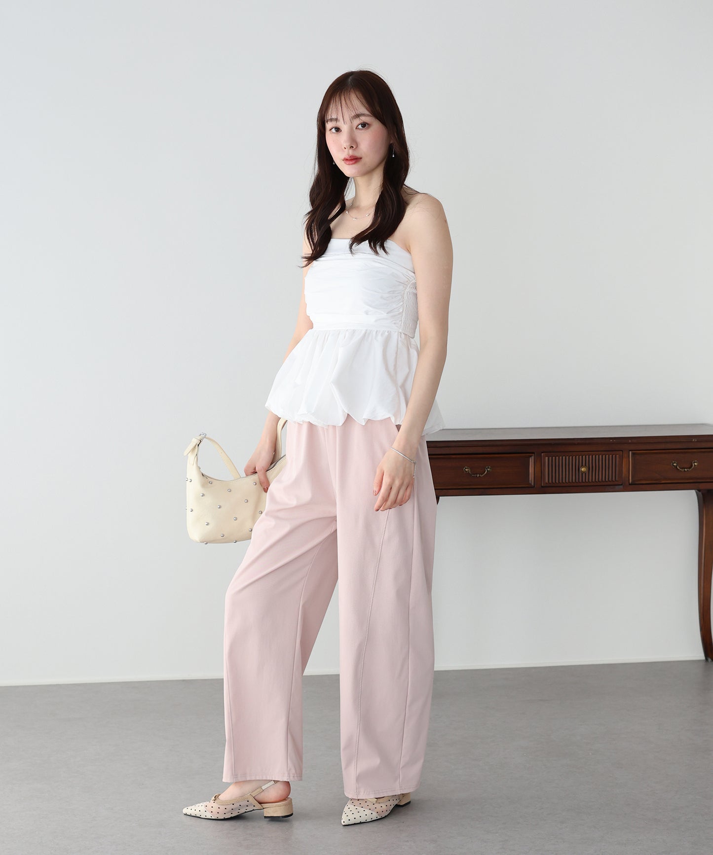 ベアバルーンペプラムビスチェ【ネコポス】