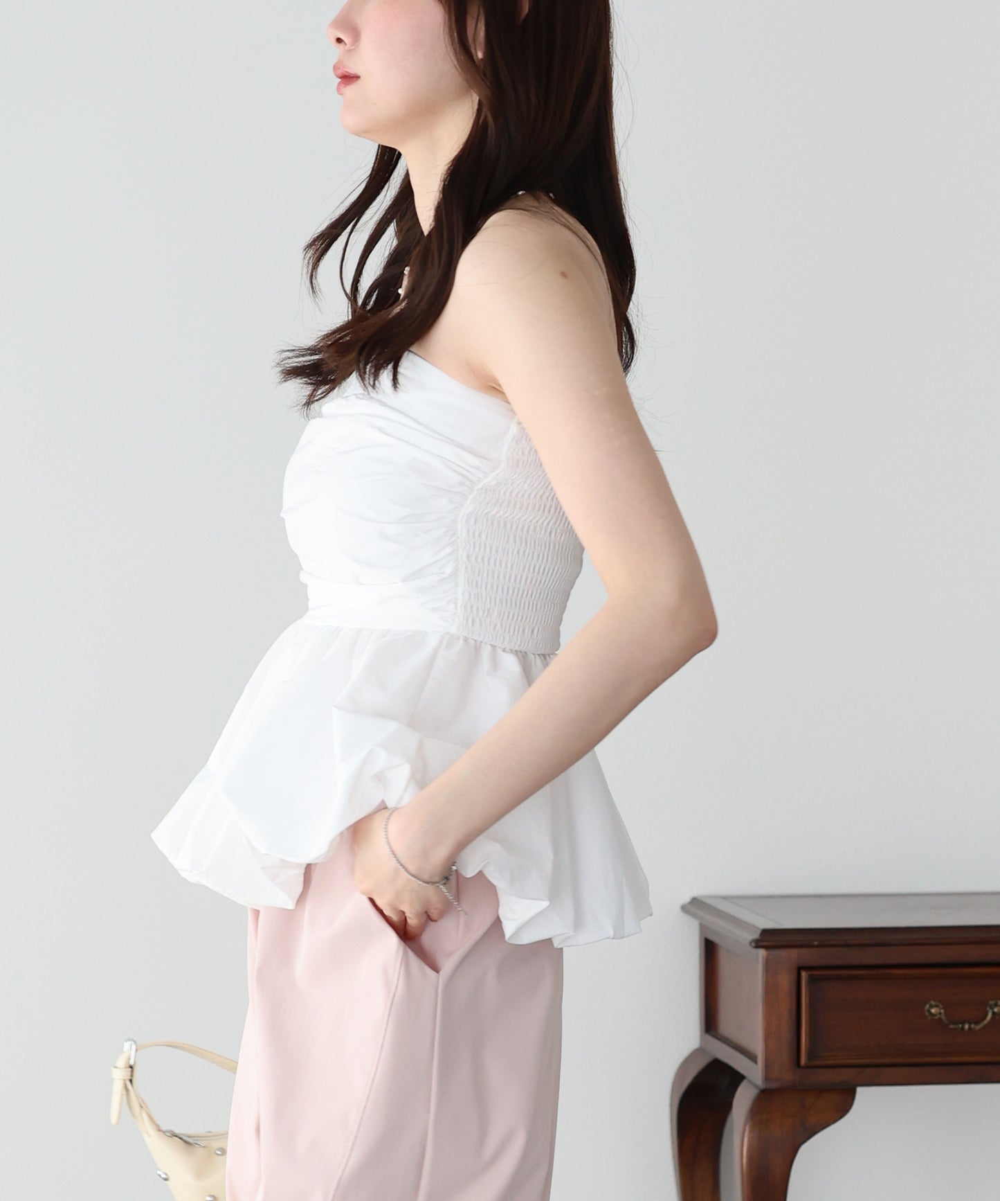 ベアバルーンペプラムビスチェ【ネコポス】