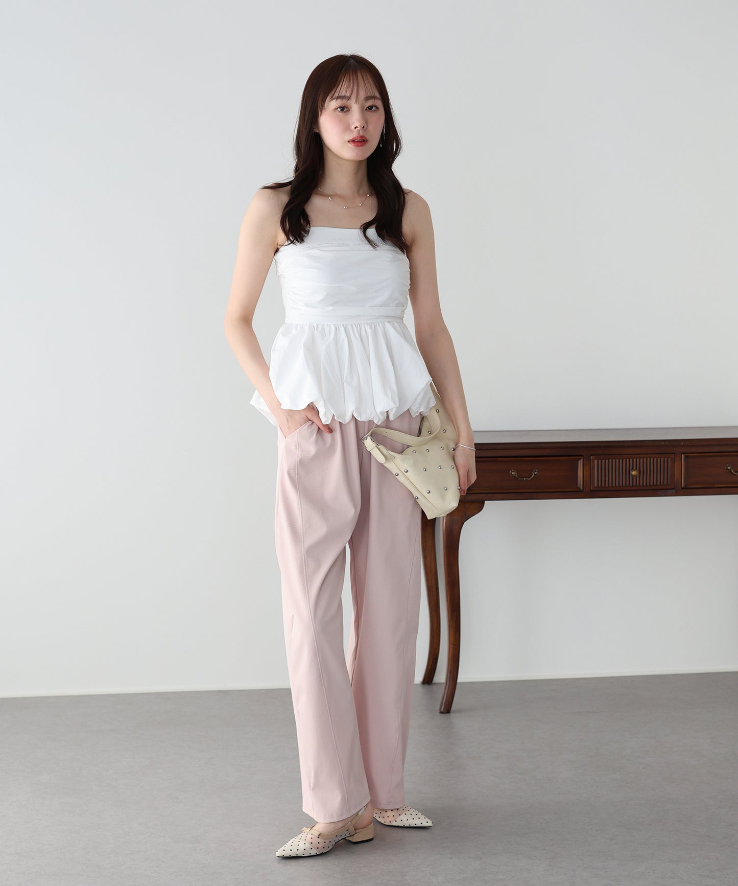 ベアバルーンペプラムビスチェ【ネコポス】