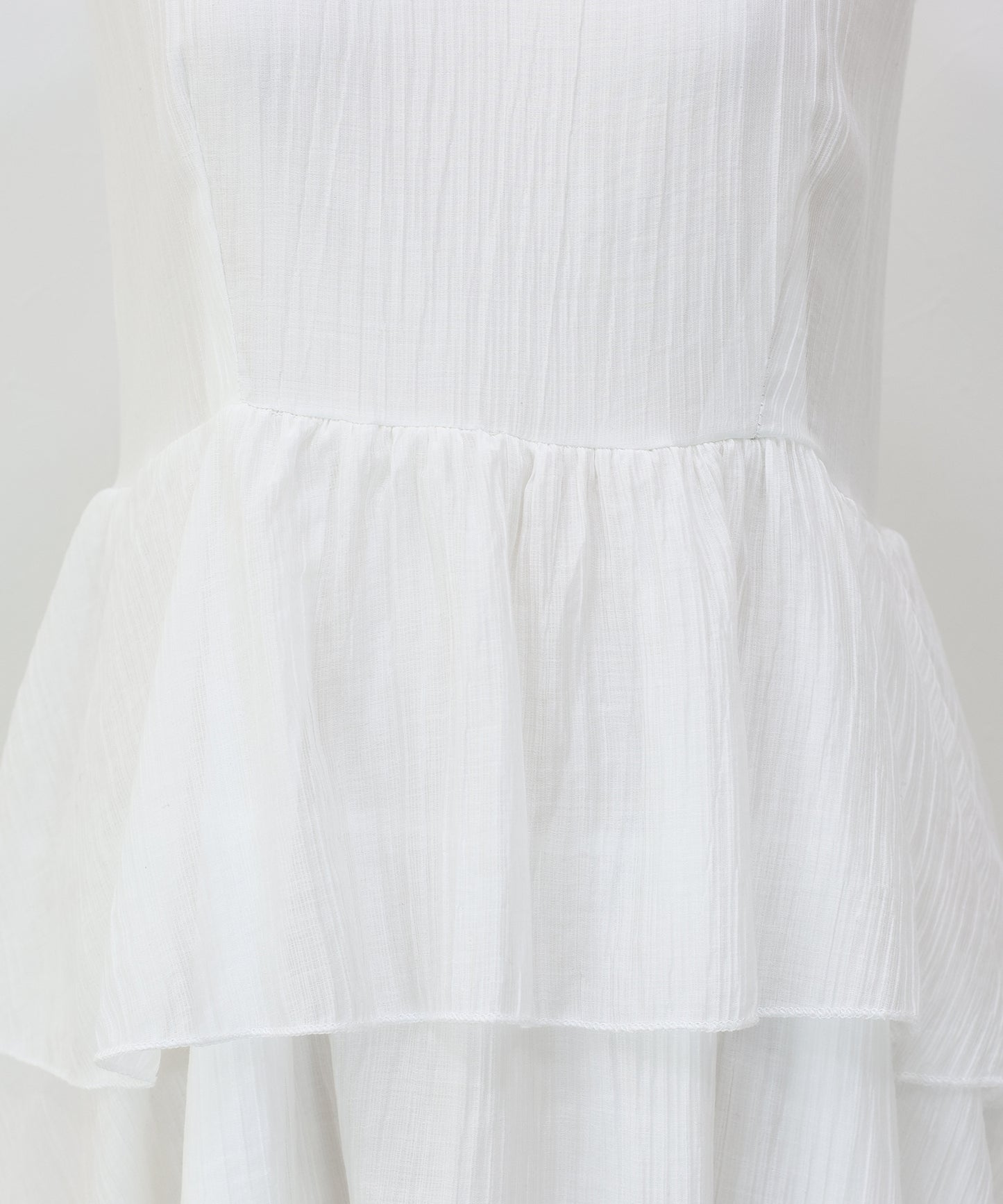 【早割5％OFF】シアーティアードキャミワンピース