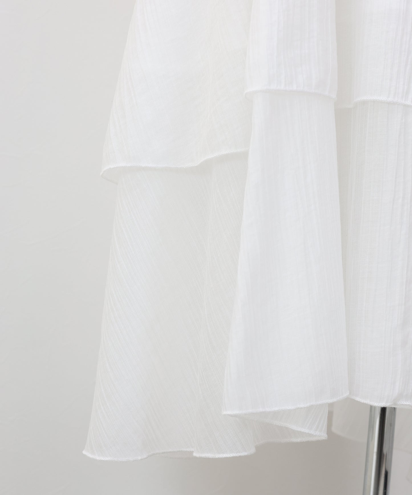 【早割5％OFF】シアーティアードキャミワンピース