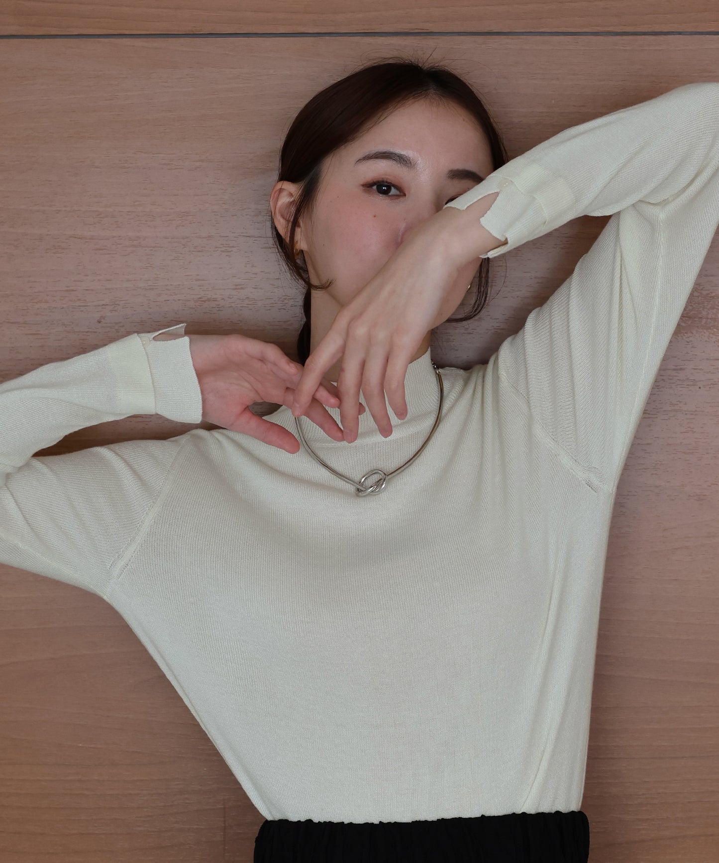 【早割5％OFF】ハイネックニット[ J by blue ]