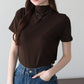 モックネックＴシャツ【メール便】