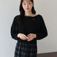 【早割5％OFF】リボンドルマンニット