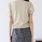 【SALE】配色スカラップニット
