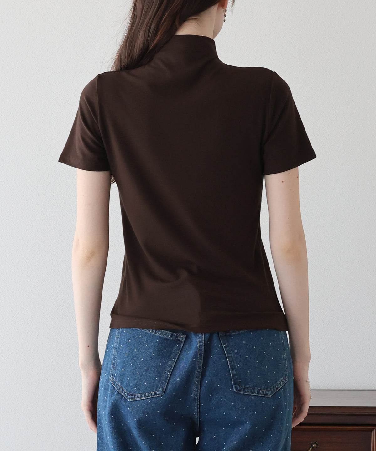 モックネックＴシャツ【メール便】
