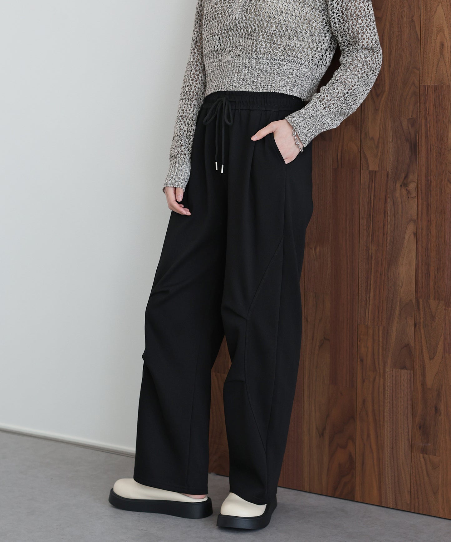 【早割5％OFF】タックスウェットパンツ