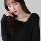 ドレープロングTシャツ【メール便】