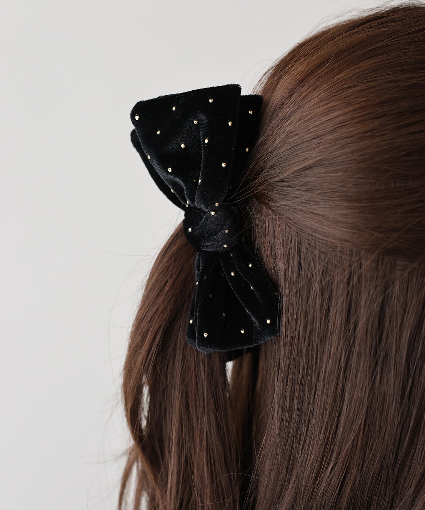 スタッズベロアバナナクリップ