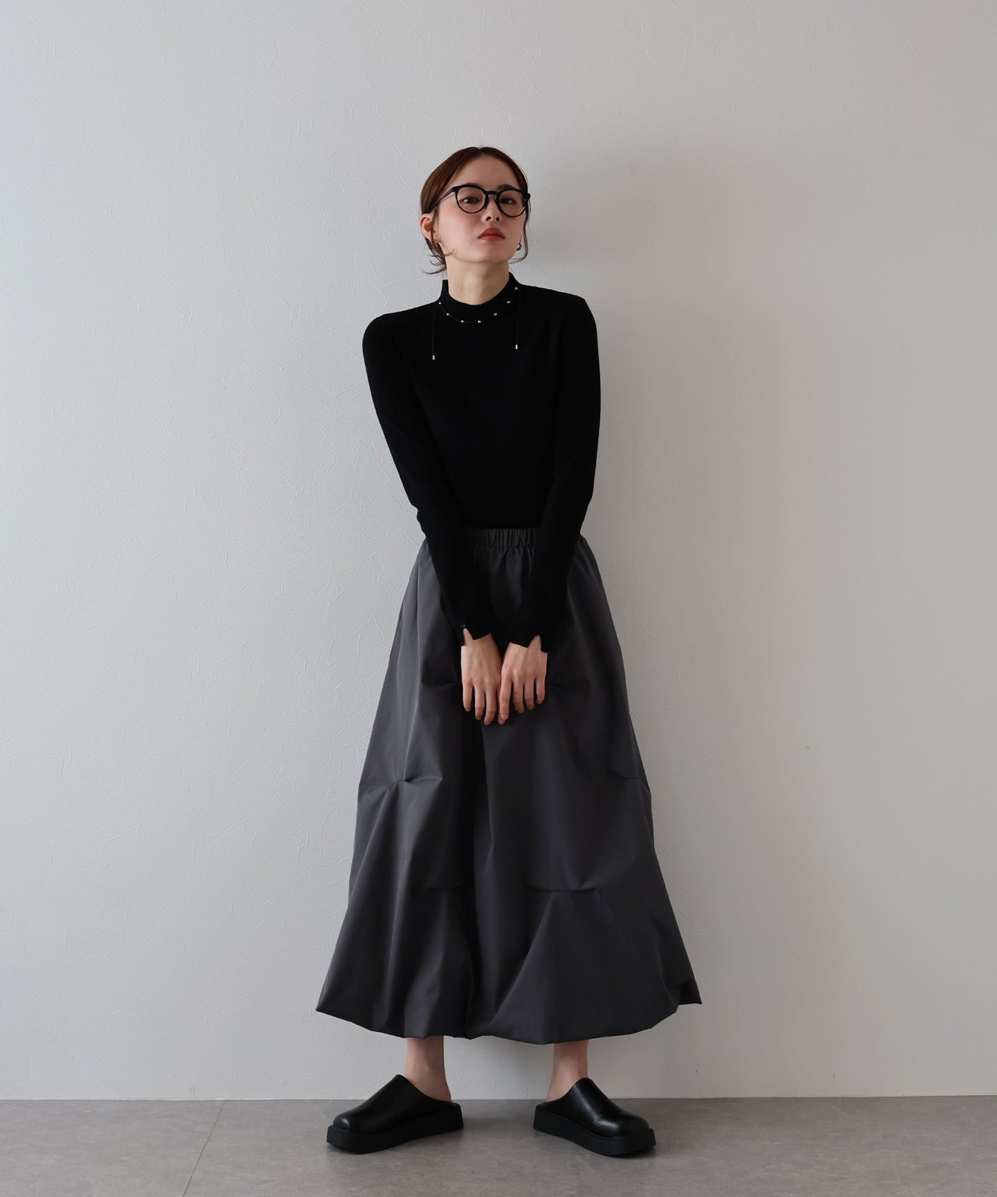 ハイネックニット[ J by blue ]