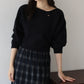 【早割5％OFF】リボンドルマンニット