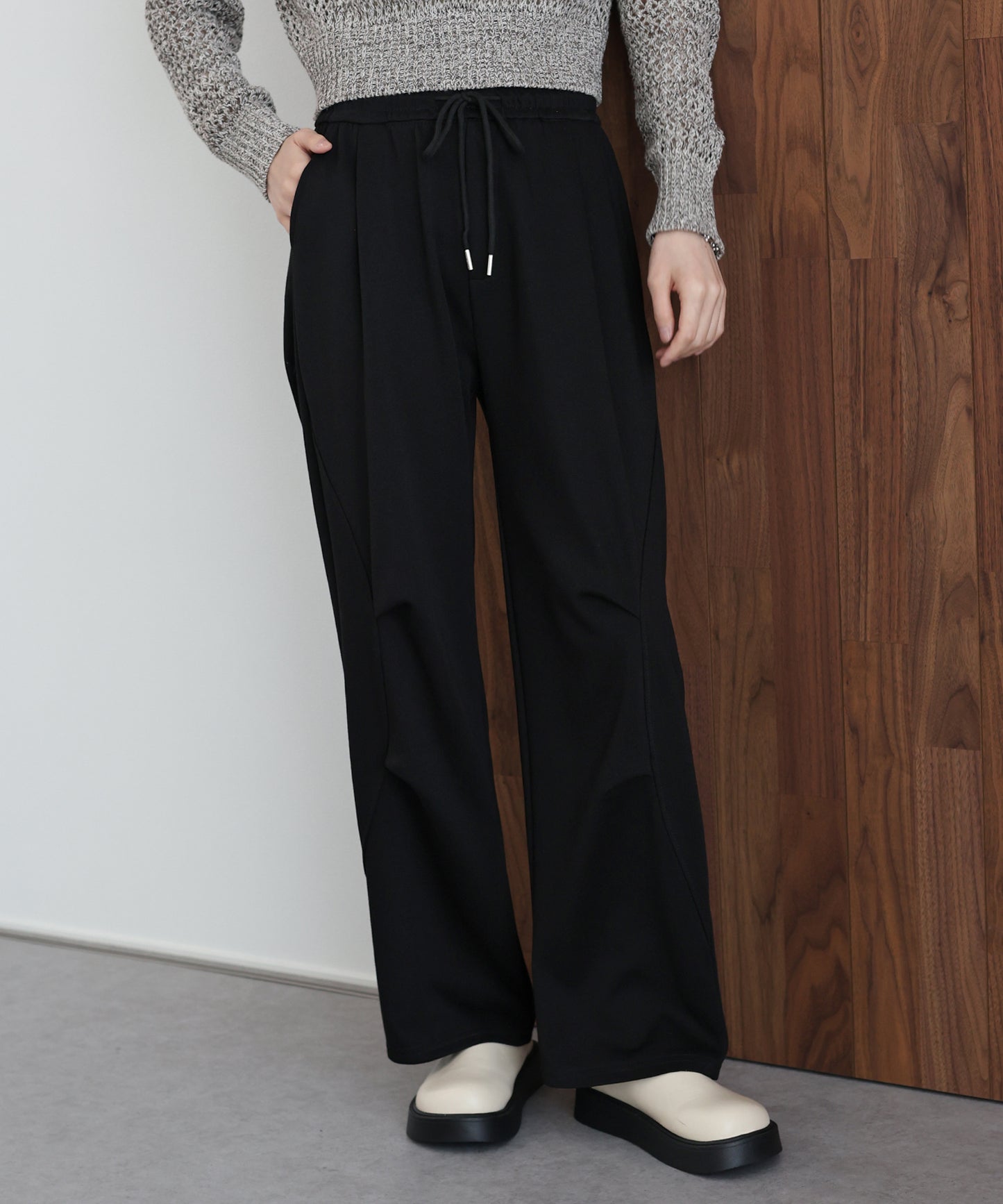 【早割5％OFF】タックスウェットパンツ