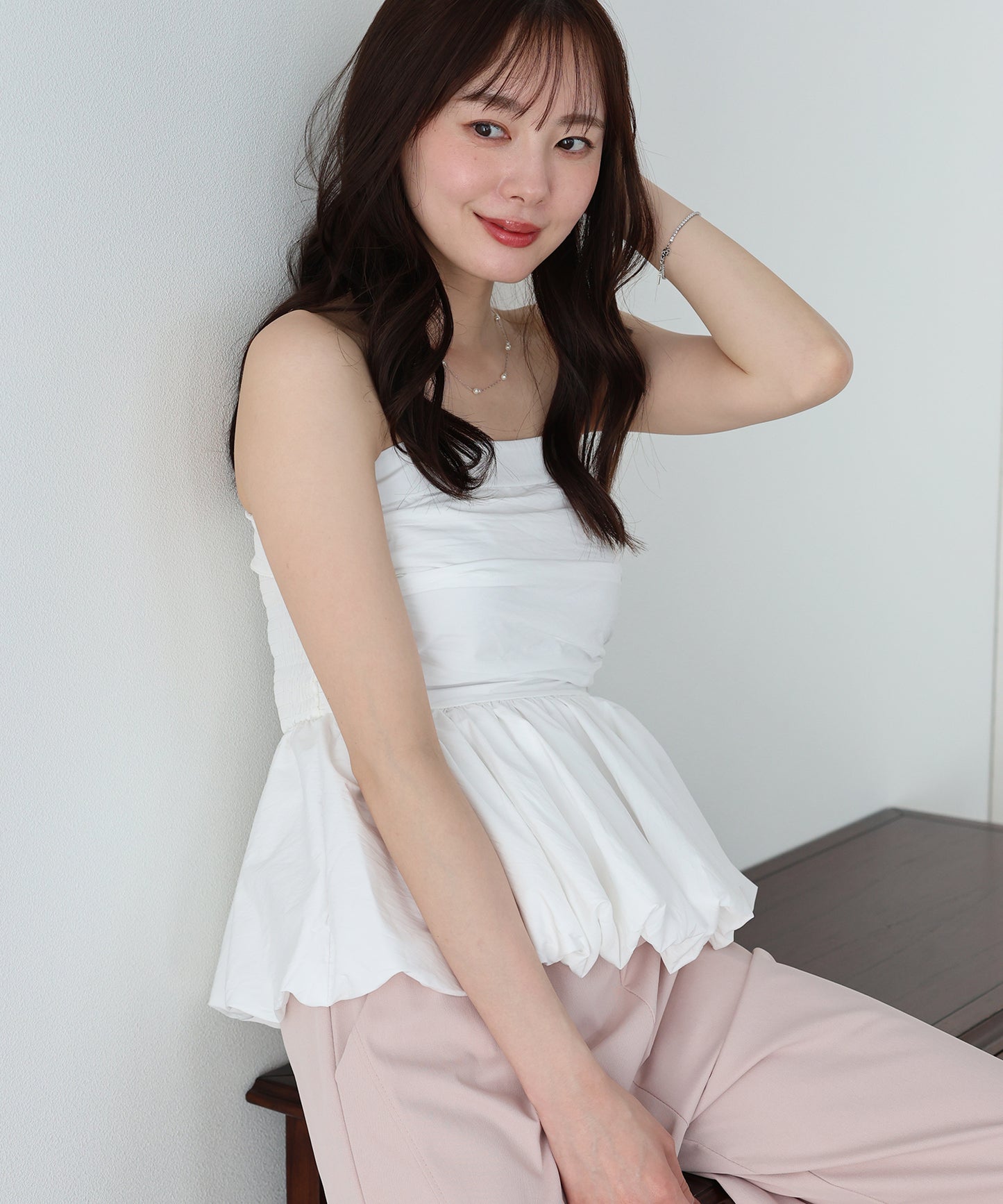 ベアバルーンペプラムビスチェ【ネコポス】