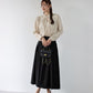 【TIME SALE】ベルト付きボックスプリーツスカート