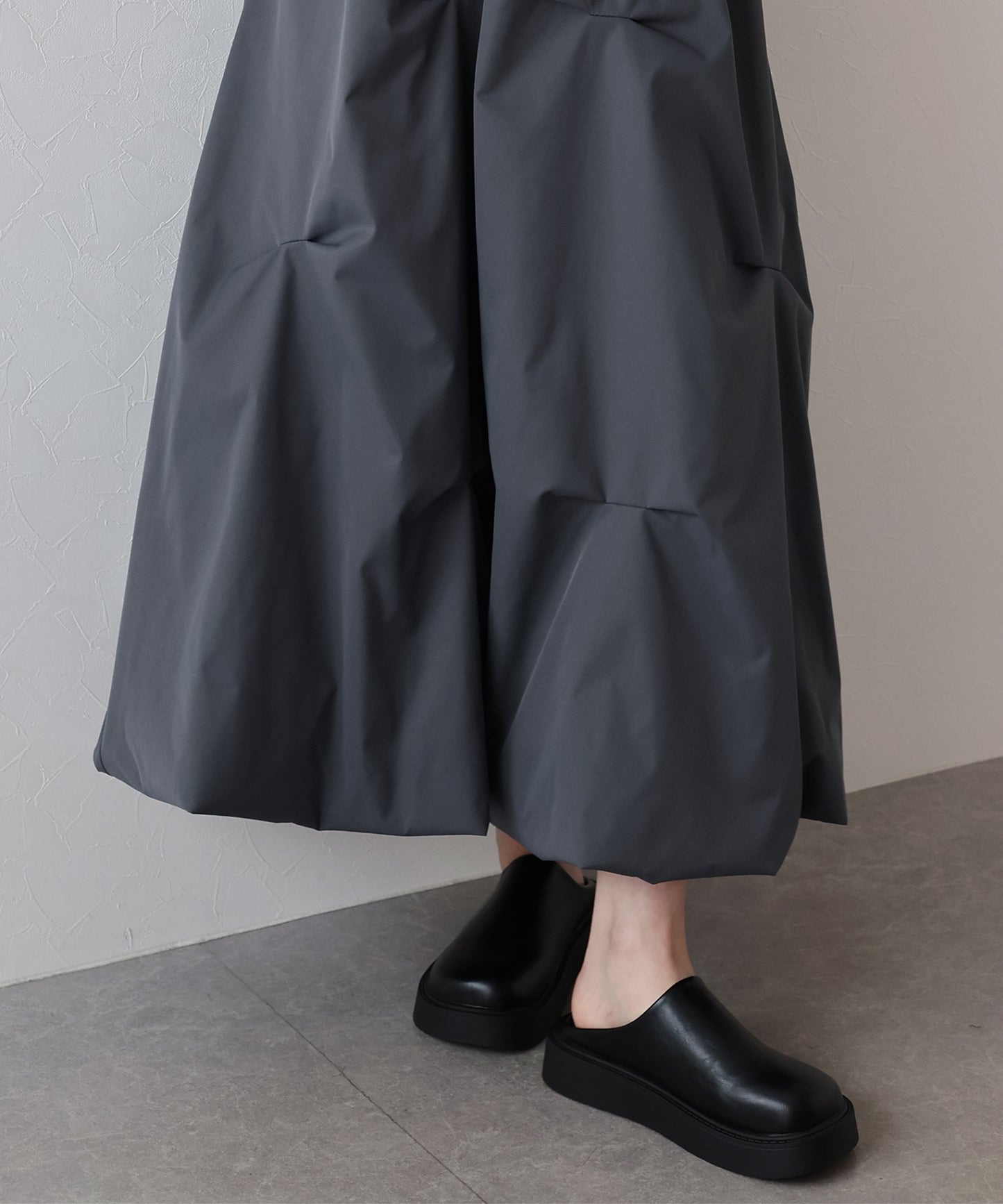 ランダムタックバルーンスカート[J by blue]