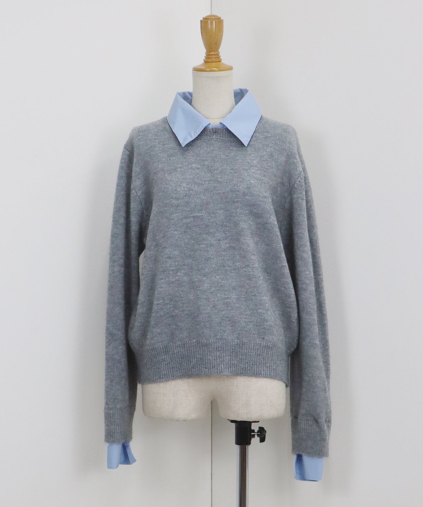 シャツドッキングニット