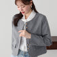 【早割5％OFF】ゴールドボタンノーカラージャケット