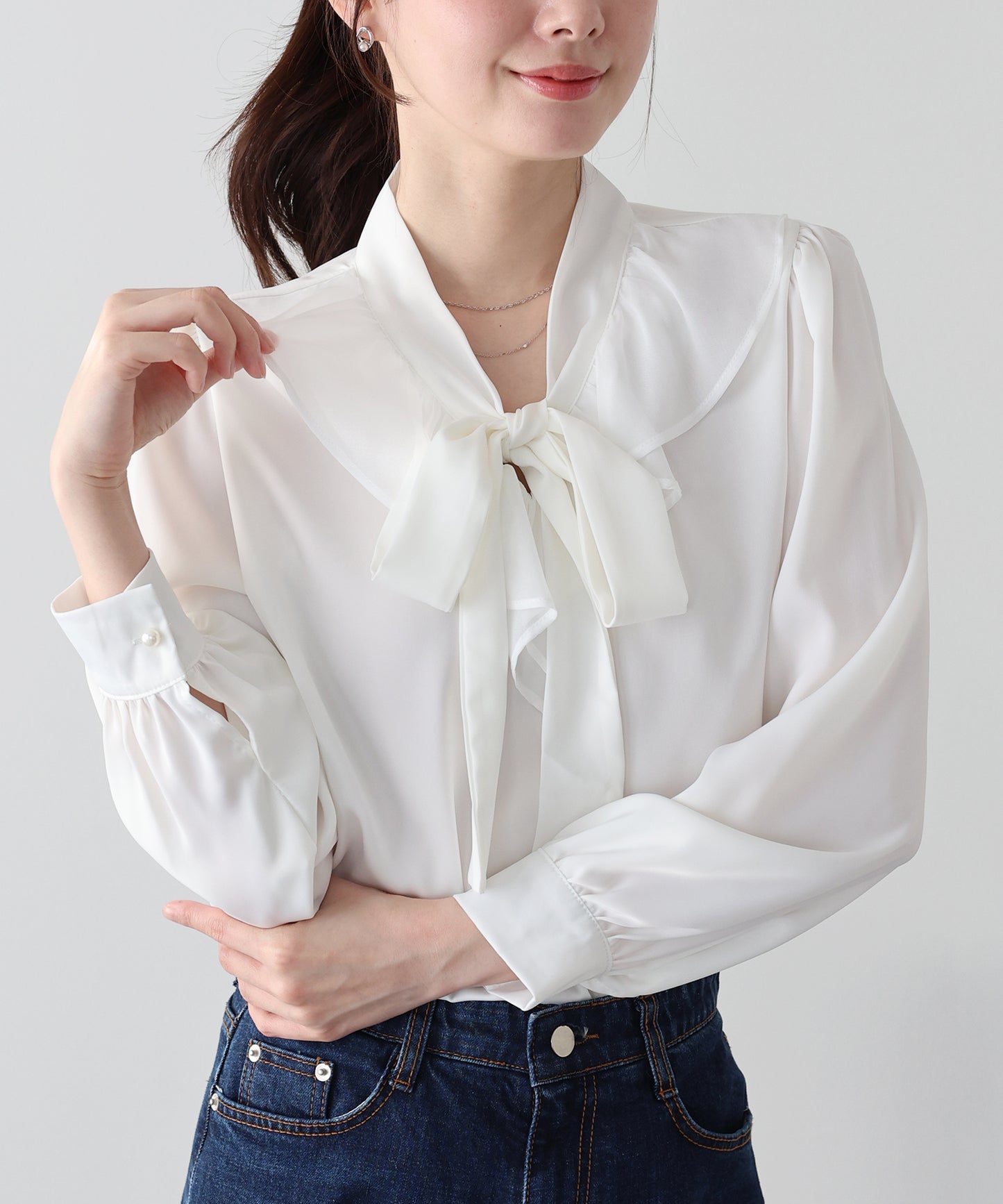 フリルブラウス【ネコポス】