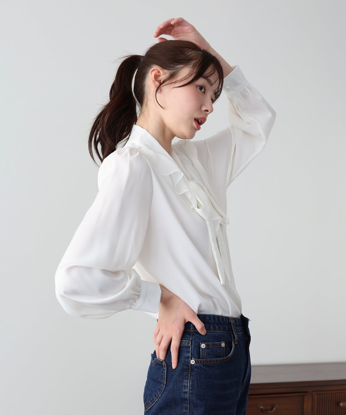 フリルブラウス【ネコポス】