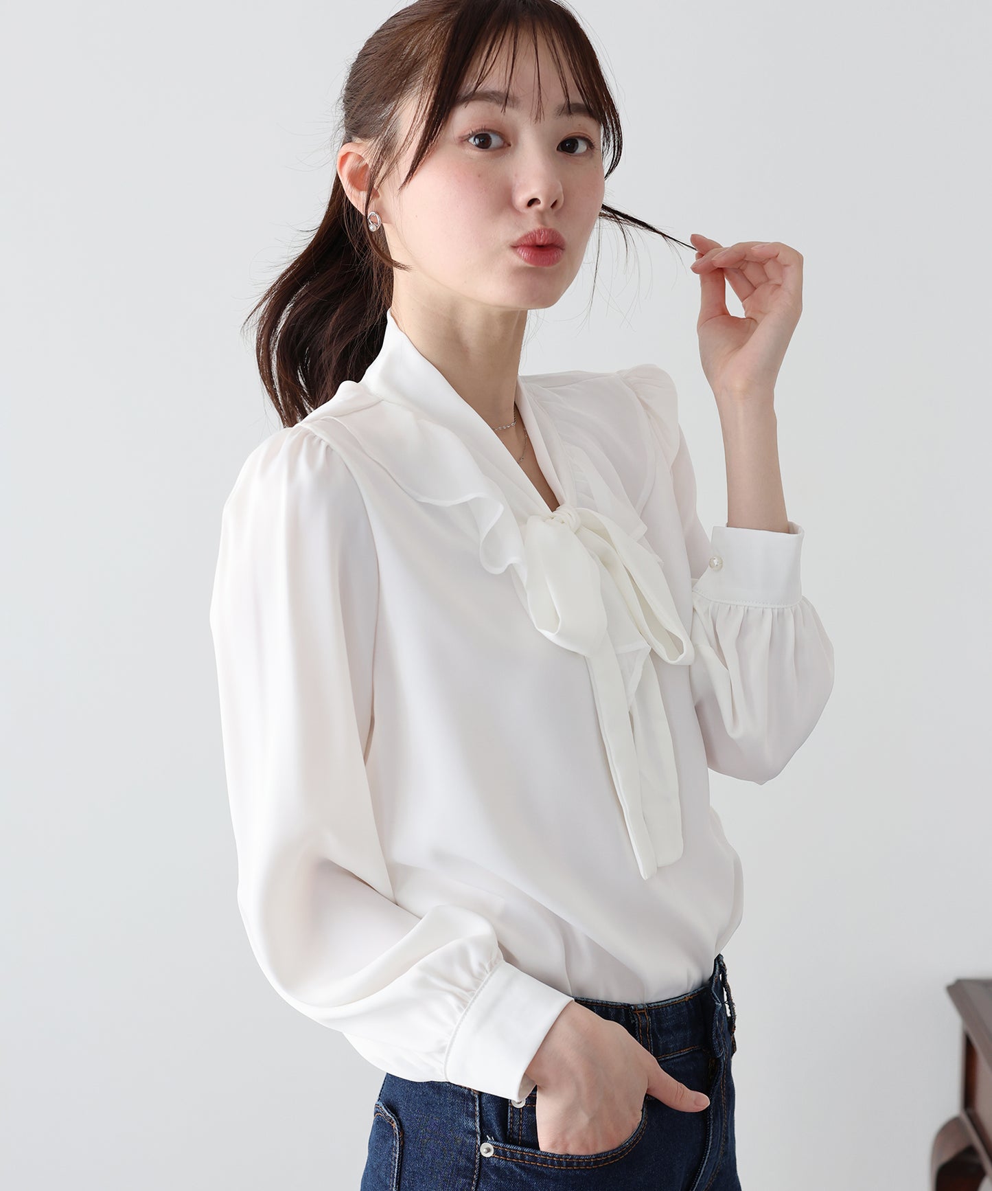 フリルブラウス【ネコポス】