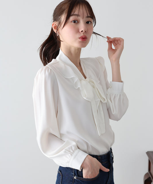 フリルブラウス【ネコポス】